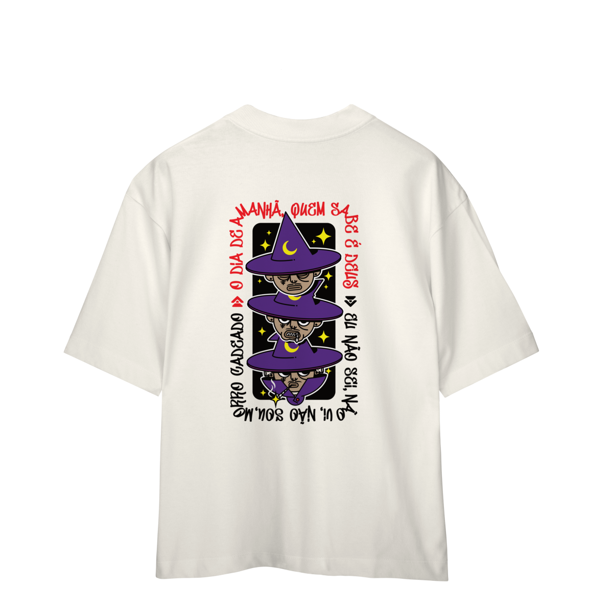 Nome do produto: Camiseta Oversized Mizaru, Kikazaru e Iwazaru (Desperta®)