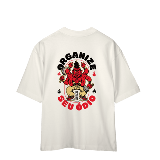Nome do produto Camiseta Oversized Organize seu ódio (Desperta®)