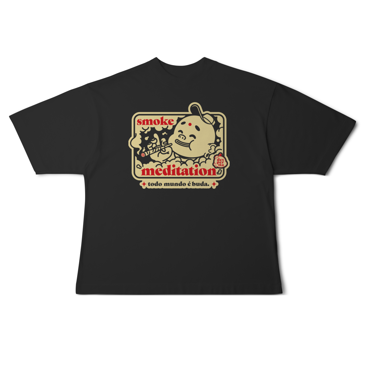 Nome do produto: Camiseta Oversized Zazen (Desperta®)