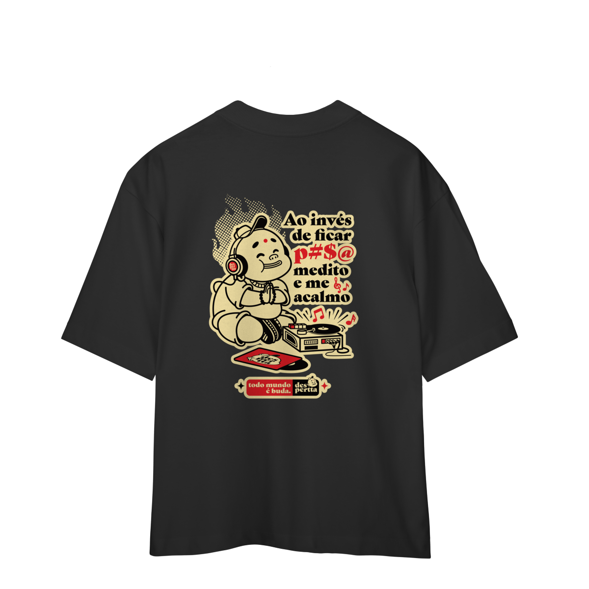 Nome do produto: Camiseta Oversized Zazen (Desperta®)