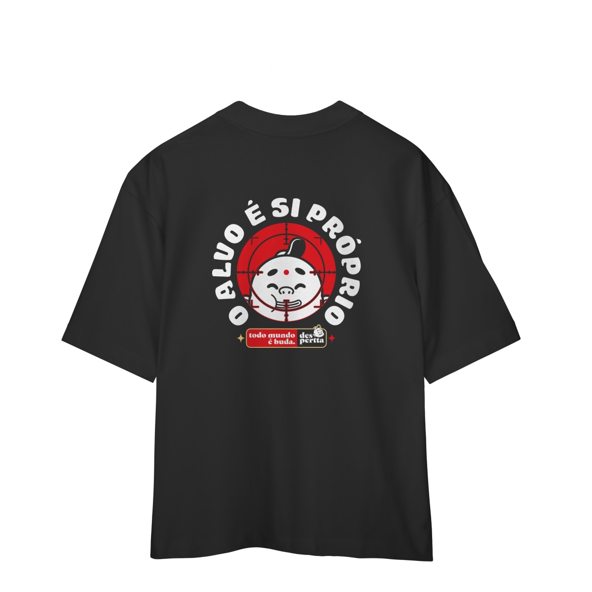 Nome do produto: Camiseta Oversized Alvo (Desperta®)