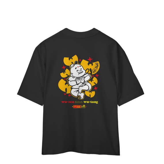 Camiseta Oversized Wu-zen & Wu-tang (Desperta®)