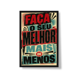 Nome do produto Mais ou Menos