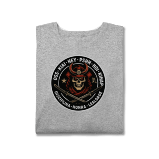 Nome do produto Samurai Skull | Plus Size