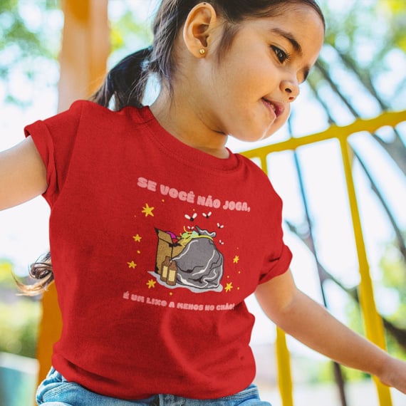 Camiseta infantil: 