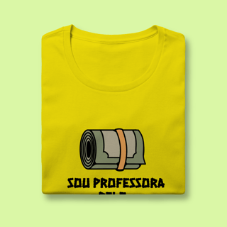 Nome do produto Camiseta para Professora “Sou professora pelo dinheiro” – Humor docente