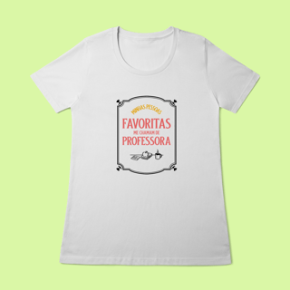 Nome do produto Camiseta para professoras: 