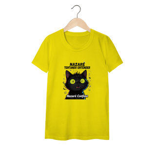 Nome do produto Baby Classic - NAZARÉ TENTANDO ENTENDER - GATO PRETO CONFUSO