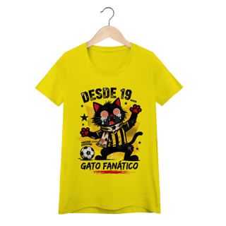 Nome do produto Camiseta Torcedor Possuído - Gato Fanático Futebol Retrô
