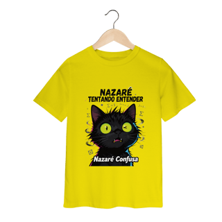 Nome do produto Classic Infantil - NAZARÉ TENTANDO ENTENDER - GATO PRETO CONFUSO