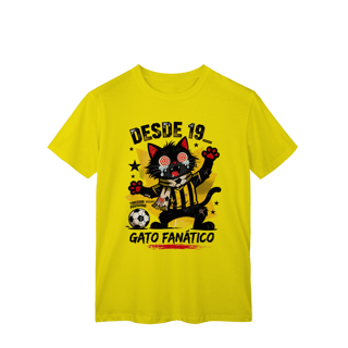 Nome do produto Camiseta Torcedor Possuído - Gato Fanático Futebol Retrô
