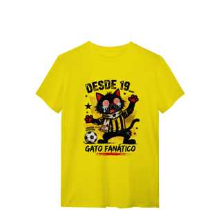 Nome do produto Camiseta Torcedor Possuído - Gato Fanático Futebol Retrô