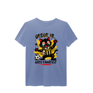 Nome do produto Camiseta Torcedor Possuído - Gato Fanático Futebol Retrô