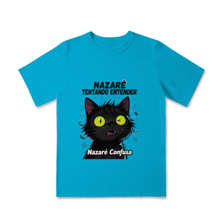 Nome do produto Classic Infantil - NAZARÉ TENTANDO ENTENDER - GATO PRETO CONFUSO