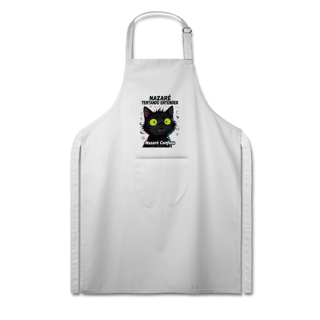 Nome do produto Avental Brim - NAZARÉ TENTANDO ENTENDER - GATO PRETO CONFUSO