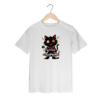 Camiseta Calopsung Gato Tech Pirado - Meme Tecnologia