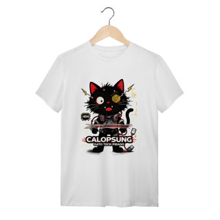 Camiseta Calopsung Gato Tech Pirado - Meme Tecnologia