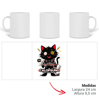 Nome do produto Camiseta Calopsung Gato Tech Pirado - Meme Tecnologia