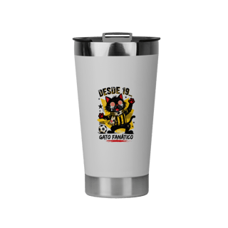 Nome do produto Caneca Torcedor Possuído - Gato Futebol Fanático Meme