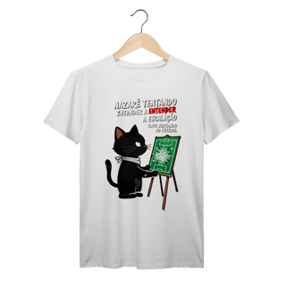 Nome do produto Camiseta Nazaré Tentando Entender Escalação Gato Surtando Futebol 