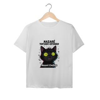 Nome do produto Baby Long UV - NAZARÉ TENTANDO ENTENDER - GATO PRETO CONFUSO