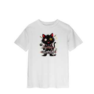 Nome do produto Camiseta Calopsung Gato Tech Pirado - Meme Tecnologia