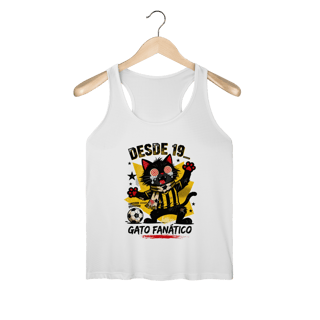 Nome do produto Camiseta Torcedor Possuído - Gato Fanático Futebol Retrô