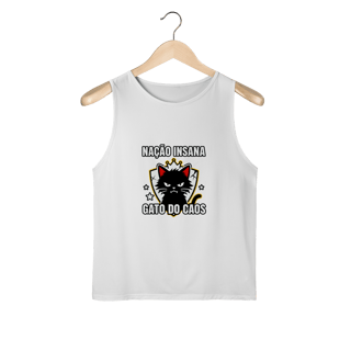 Nome do produto Camiseta Nação Insana Gato do Caos Meme Streetwear