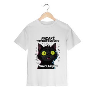 Nome do produto Classic Infantil - NAZARÉ TENTANDO ENTENDER - GATO PRETO CONFUSO