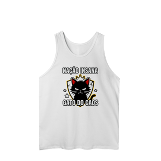 Nome do produto Camiseta Nação Insana Gato do Caos Meme Streetwear