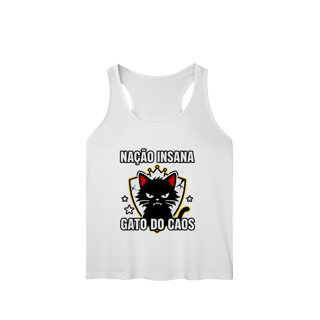 Nome do produto Camiseta Nação Insana Gato do Caos Meme Streetwear