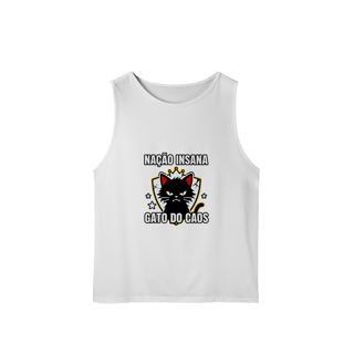 Nome do produto Camiseta Nação Insana Gato do Caos Meme Streetwear