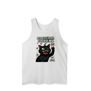 Nome do produto Camiseta Respeito Zero Zoeira Mil Gato do Mal Futebol