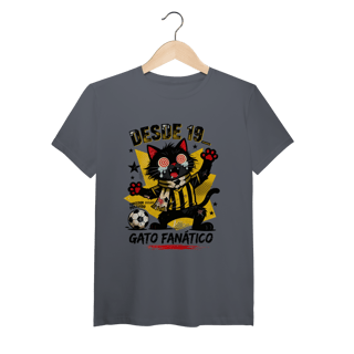 Nome do produto Camiseta Torcedor Possuído - Gato Fanático Futebol Retrô