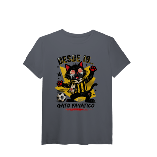 Nome do produto Camiseta Torcedor Possuído - Gato Fanático Futebol Retrô