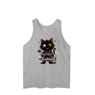 Nome do produto Camiseta Calopsung Gato Tech Pirado - Meme Tecnologia