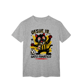 Nome do produto Camiseta Torcedor Possuído - Gato Fanático Futebol Retrô