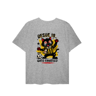 Nome do produto Camiseta Torcedor Possuído - Gato Fanático Futebol Retrô