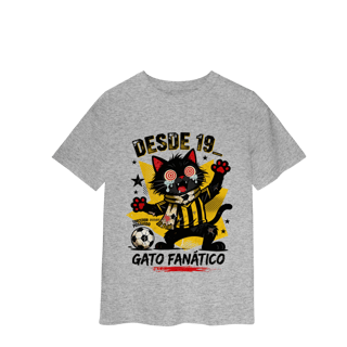 Nome do produto Camiseta Torcedor Possuído - Gato Fanático Futebol Retrô