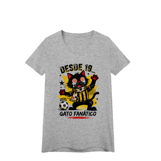 Nome do produto Camiseta Torcedor Possuído - Gato Fanático Futebol Retrô
