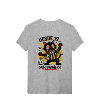 Nome do produto Camiseta Torcedor Possuído - Gato Fanático Futebol Retrô