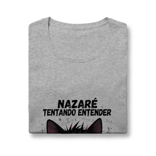 Nome do produto Baby Long - NAZARÉ TENTANDO ENTENDER - GATO PRETO CONFUSO