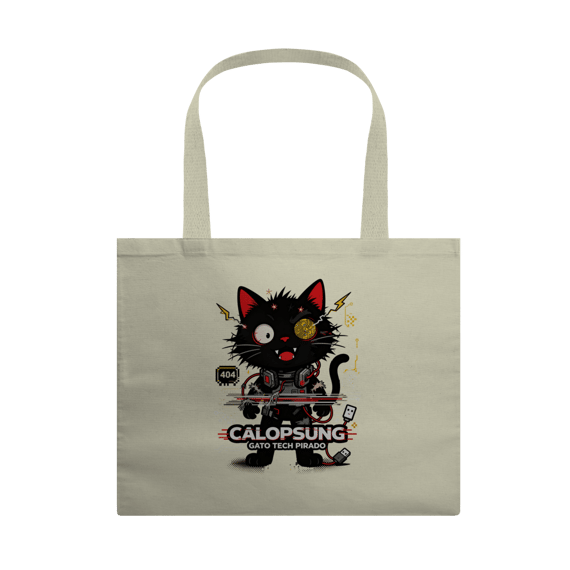 Camiseta Calopsung Gato Tech Pirado - Meme Tecnologia