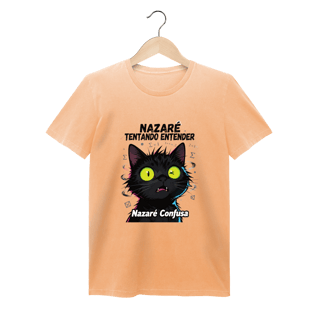 Nome do produto Baby Long Estonada - NAZARÉ TENTANDO ENTENDER - GATO PRETO CONFUSO