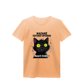 Nome do produto Baby Long Estonada - NAZARÉ TENTANDO ENTENDER - GATO PRETO CONFUSO