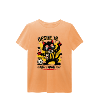 Nome do produto Camiseta Torcedor Possuído - Gato Fanático Futebol Retrô