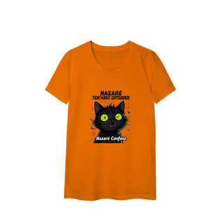 Nome do produto Baby Classic - NAZARÉ TENTANDO ENTENDER - GATO PRETO CONFUSO