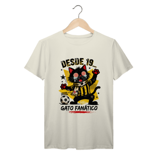Nome do produto Camiseta Torcedor Possuído - Gato Fanático Futebol Retrô