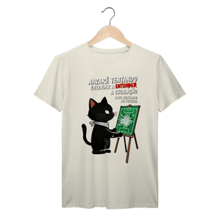 Nome do produto Camiseta Nazaré Tentando Entender Escalação Gato Surtando Futebol 