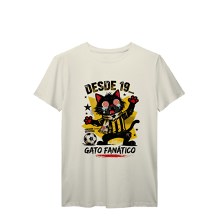 Nome do produto Camiseta Torcedor Possuído - Gato Fanático Futebol Retrô